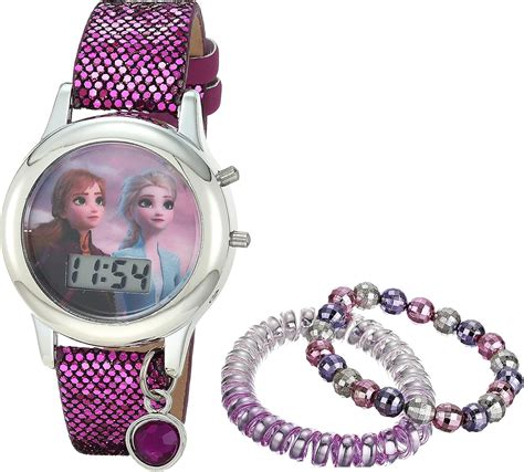 frozen girls watch in metal box|frozen watches for kids.